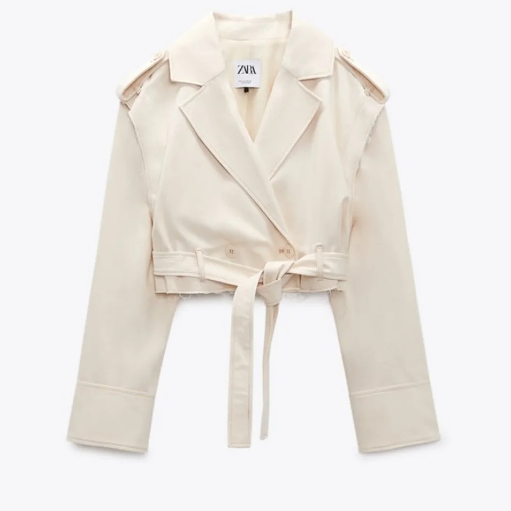Zara Convertible Crop Cotton Jacket_7